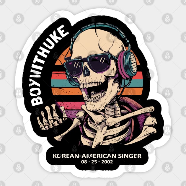 BoyWithUke Sticker by mid century icons